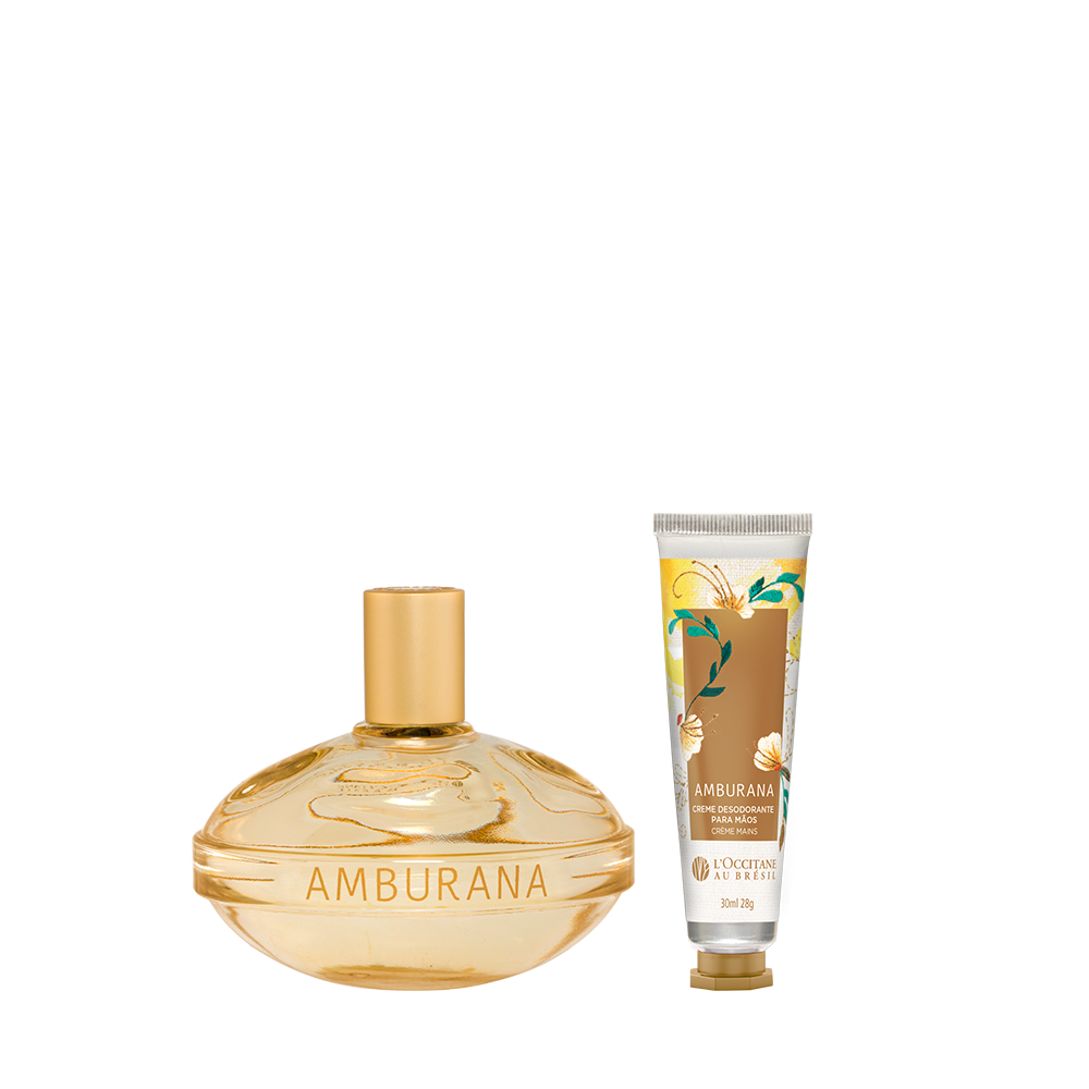 Duo Fragr&acirc;ncia e Creme de M&atilde;os Amburana, ,  large image number 0